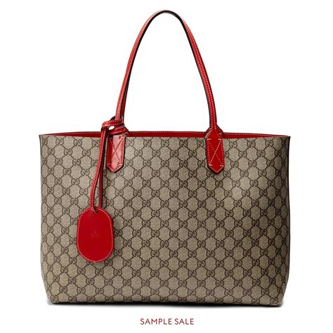 gucci print tote|gucci tote bags lowest price.